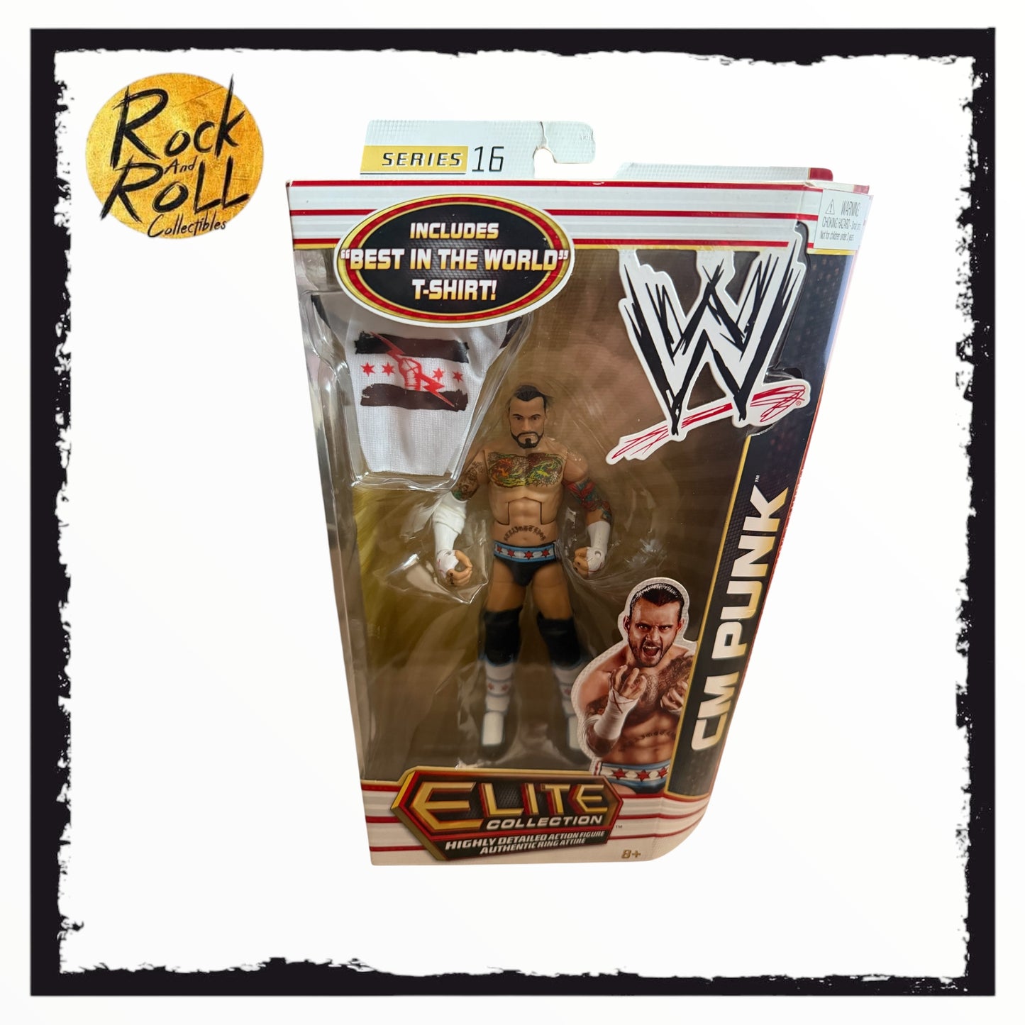 WWE CM Punk Series 16 Elite Collection