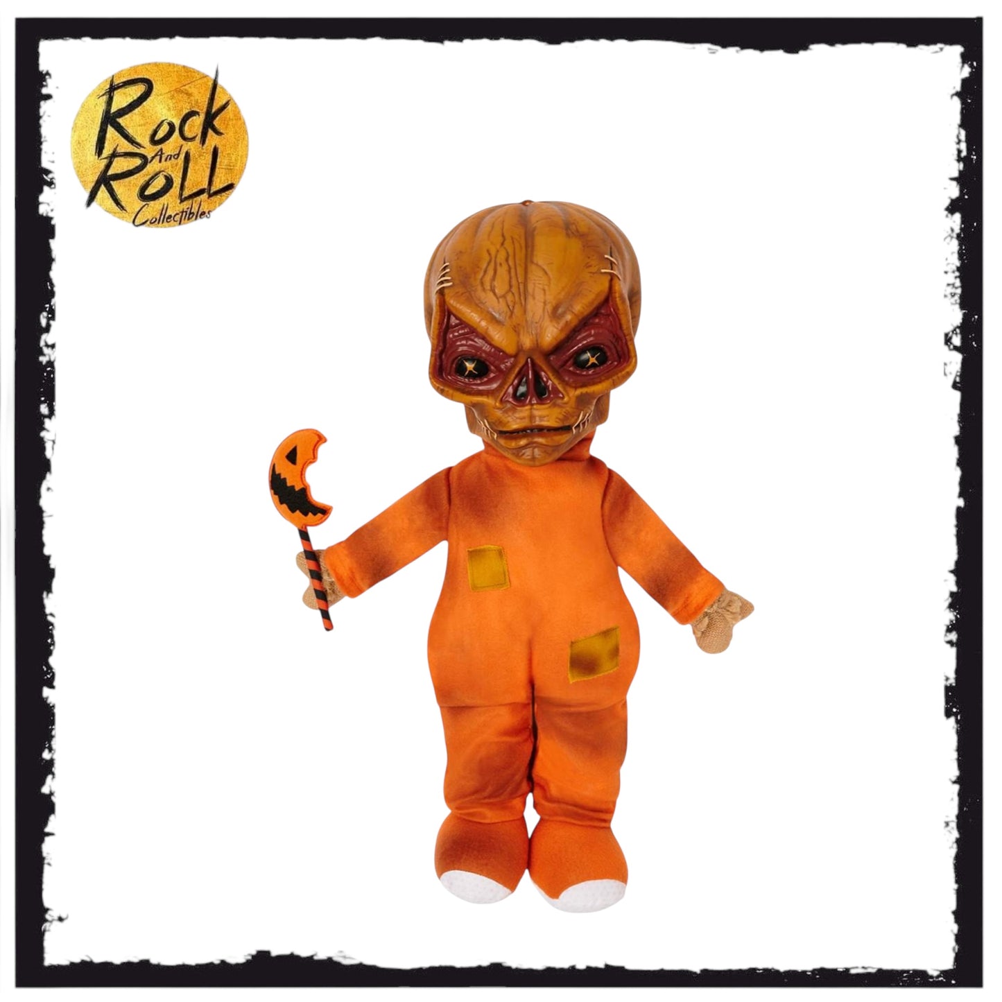 Spirit Halloween Trick 'r Treat Sam Unmasked Plush