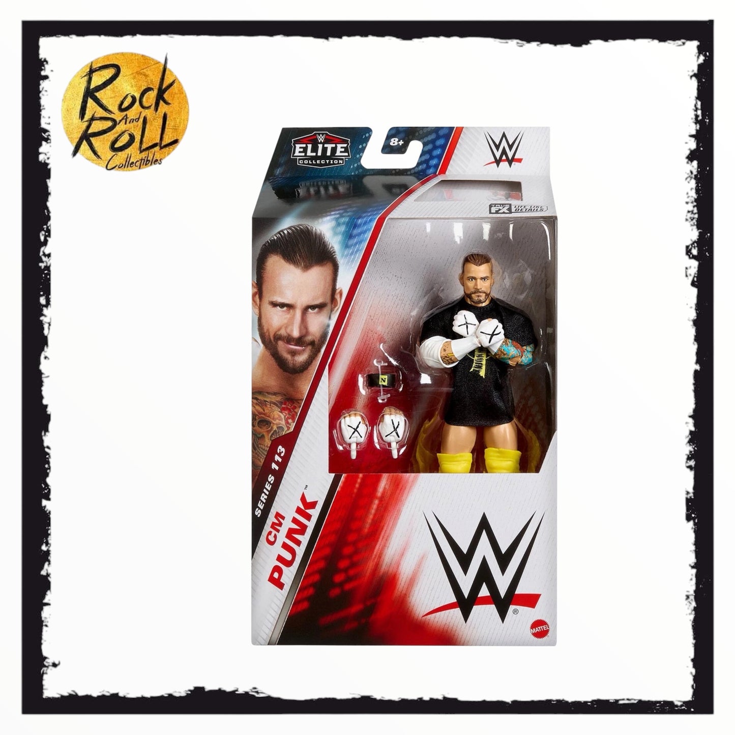 WWE CM Punk Elite 113 Action Figure