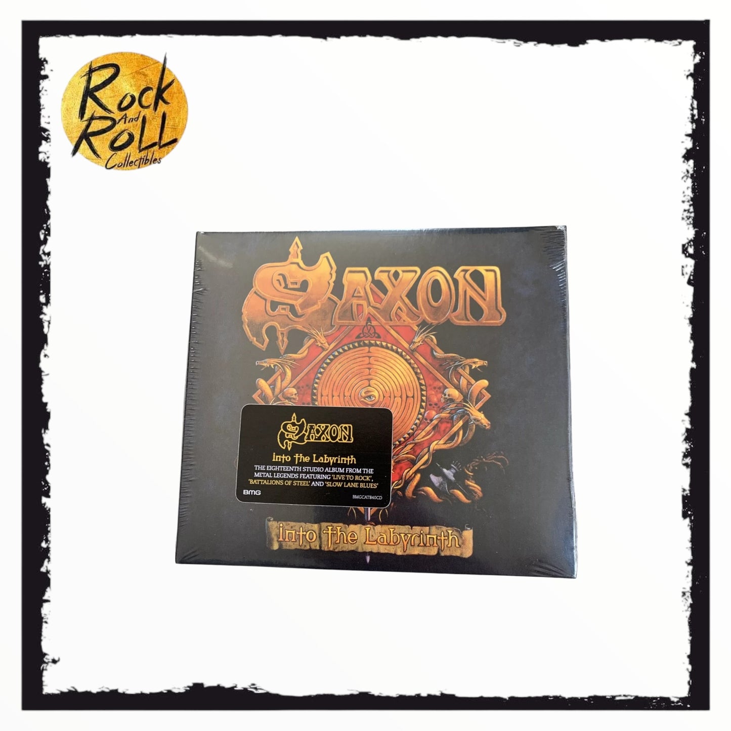 Saxon: Into The Labyrinth CD
