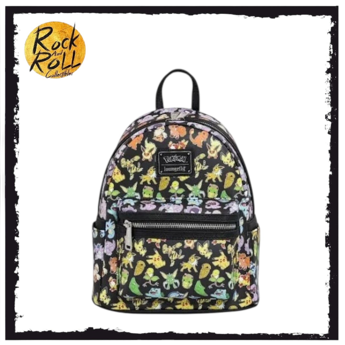 Loungefly Pokémon Multi Characters All Over Print Mini Backpack