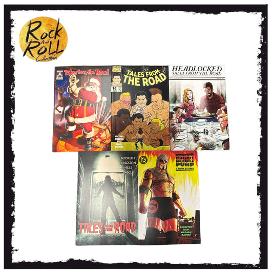 Pro Wrestling Crate - 5x Tales From The Road Comic Bundle