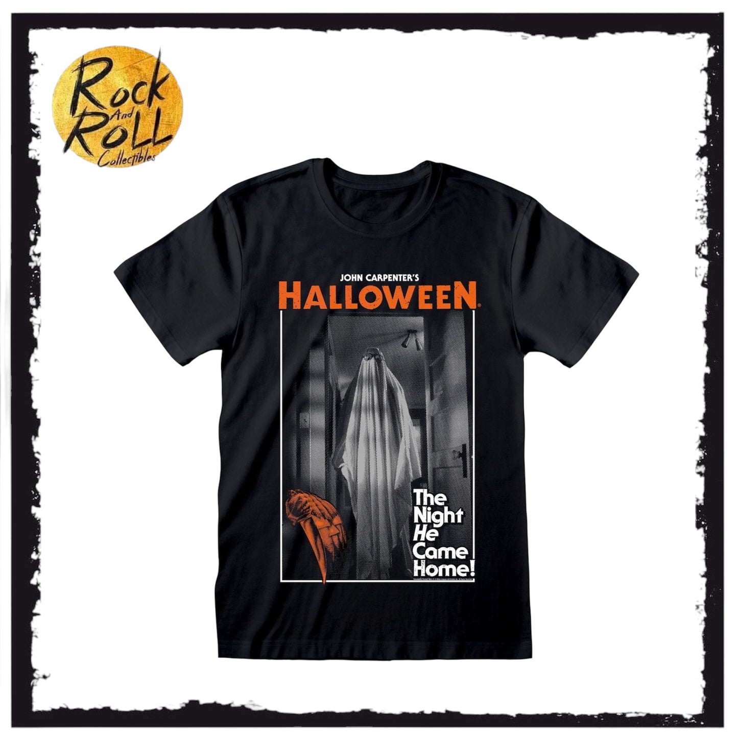 Halloween: The Night He Came Home Ghost Shape T-Shirt
