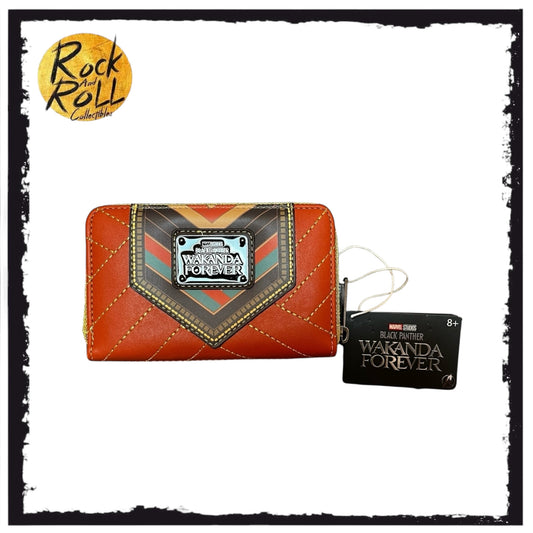 Loungefly Marvel Black Panther Okoye Cosplay Zip Around Wallet