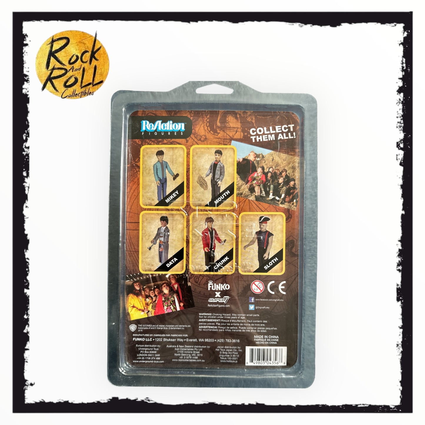 The Goonies - Sloth Super7 ReAction Figure SDCC 2014 LE2500pcs