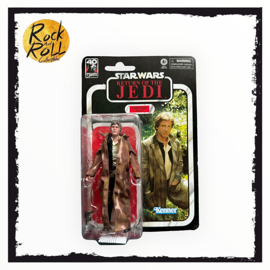 Star Wars Return Of The Jedi - Han Solo (Endor) Kenner Action Figure 40th Anniversary