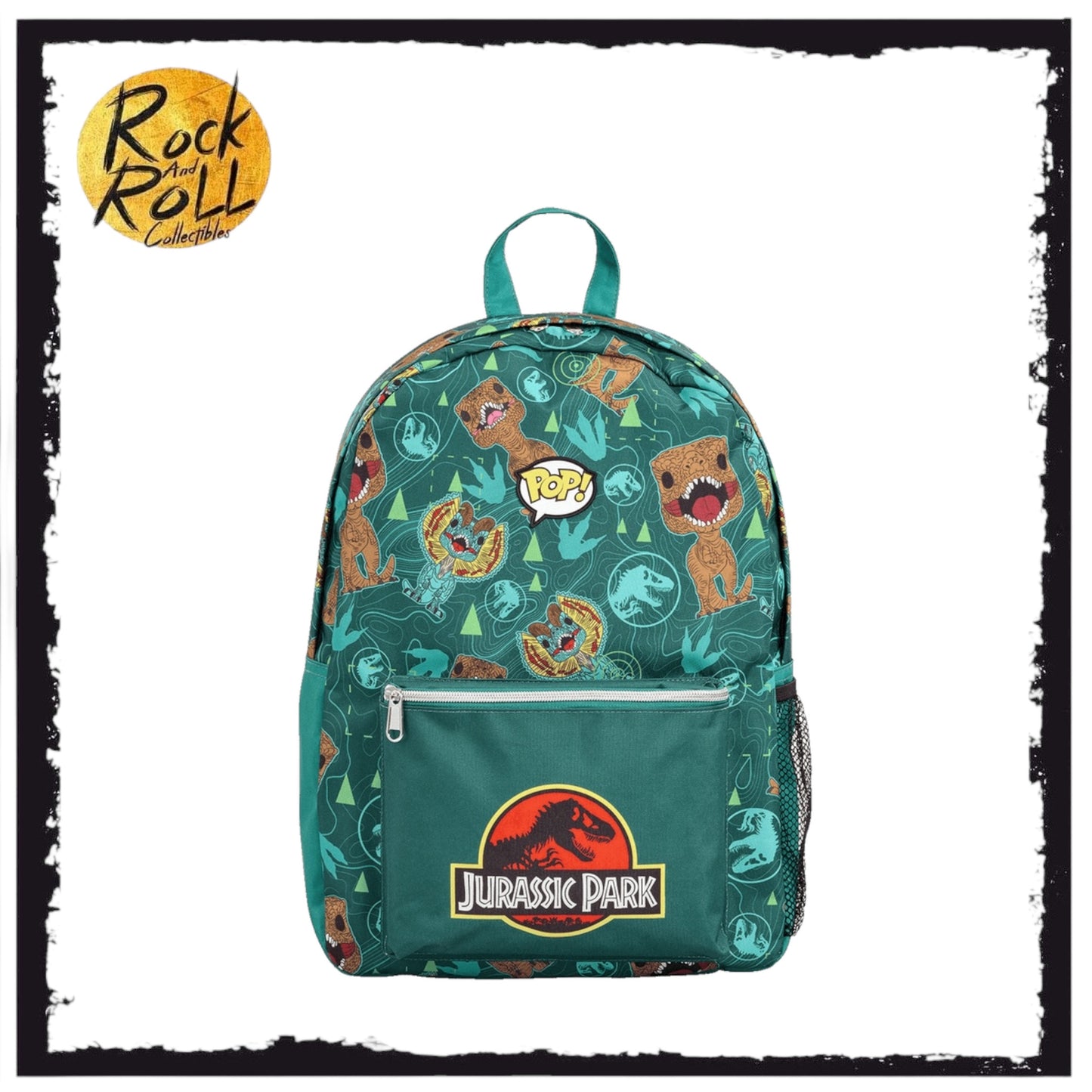 Loungefly Pop! Jurassic Park Dino Nylon Backpack Bag