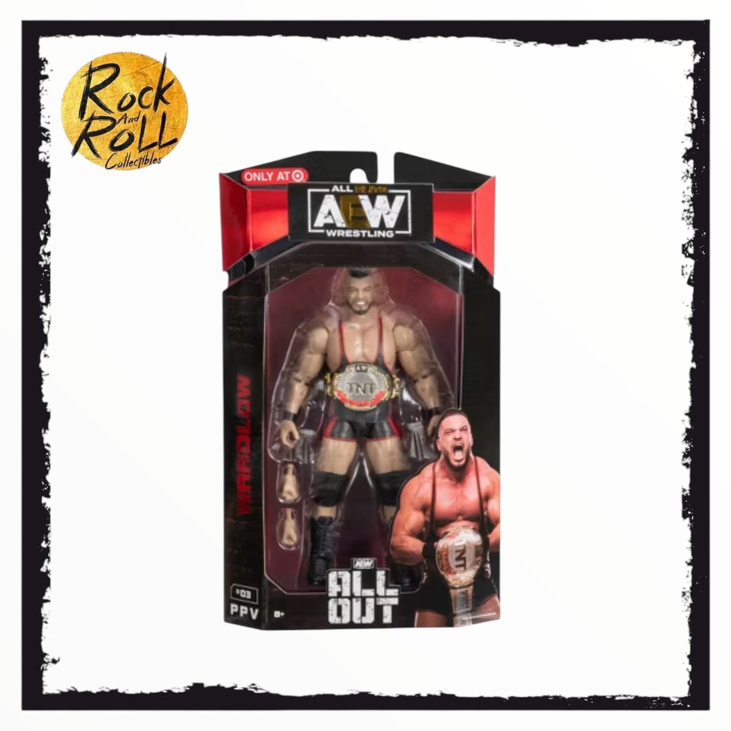 AEW Unrivaled ‘All Out” Wardlow Action Figure Target Exclusive