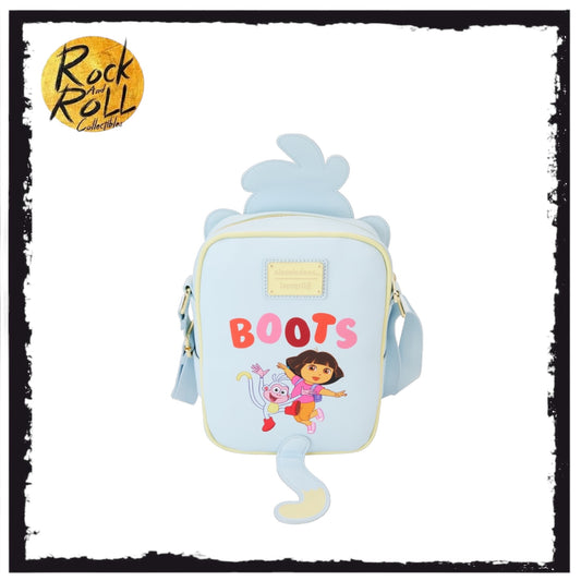 Loungefly Nickelodeon Dora The Explorer Boots Crossbuddies Bag