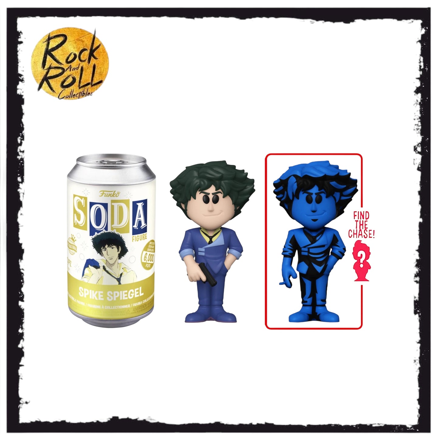 Cowboy Bebop - Spike Spiegel (International) Funko Vinyl Soda LE6000pcs Chance of Chase