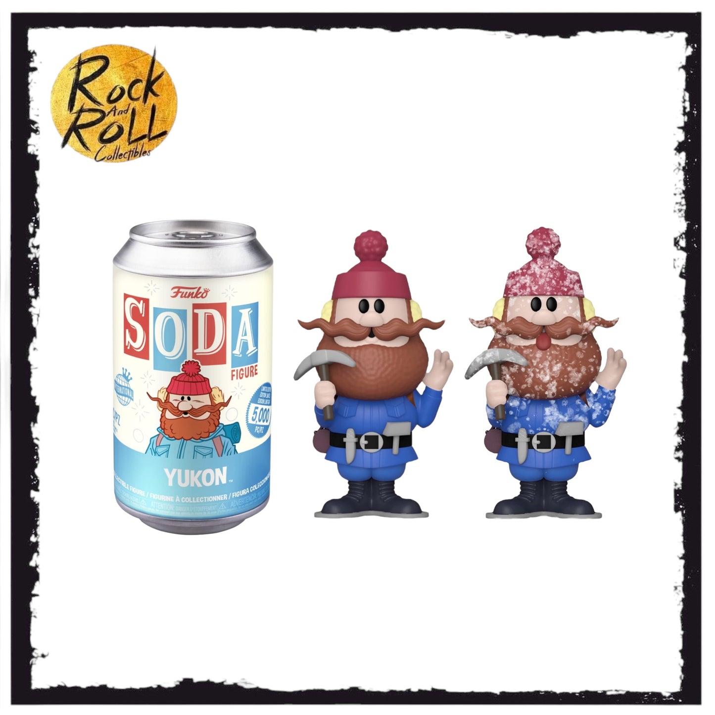 Rudolph the Red Nosed Reindeer - Yukon (International) Funko Vinyl Soda LE5000pcs Chance of Chase