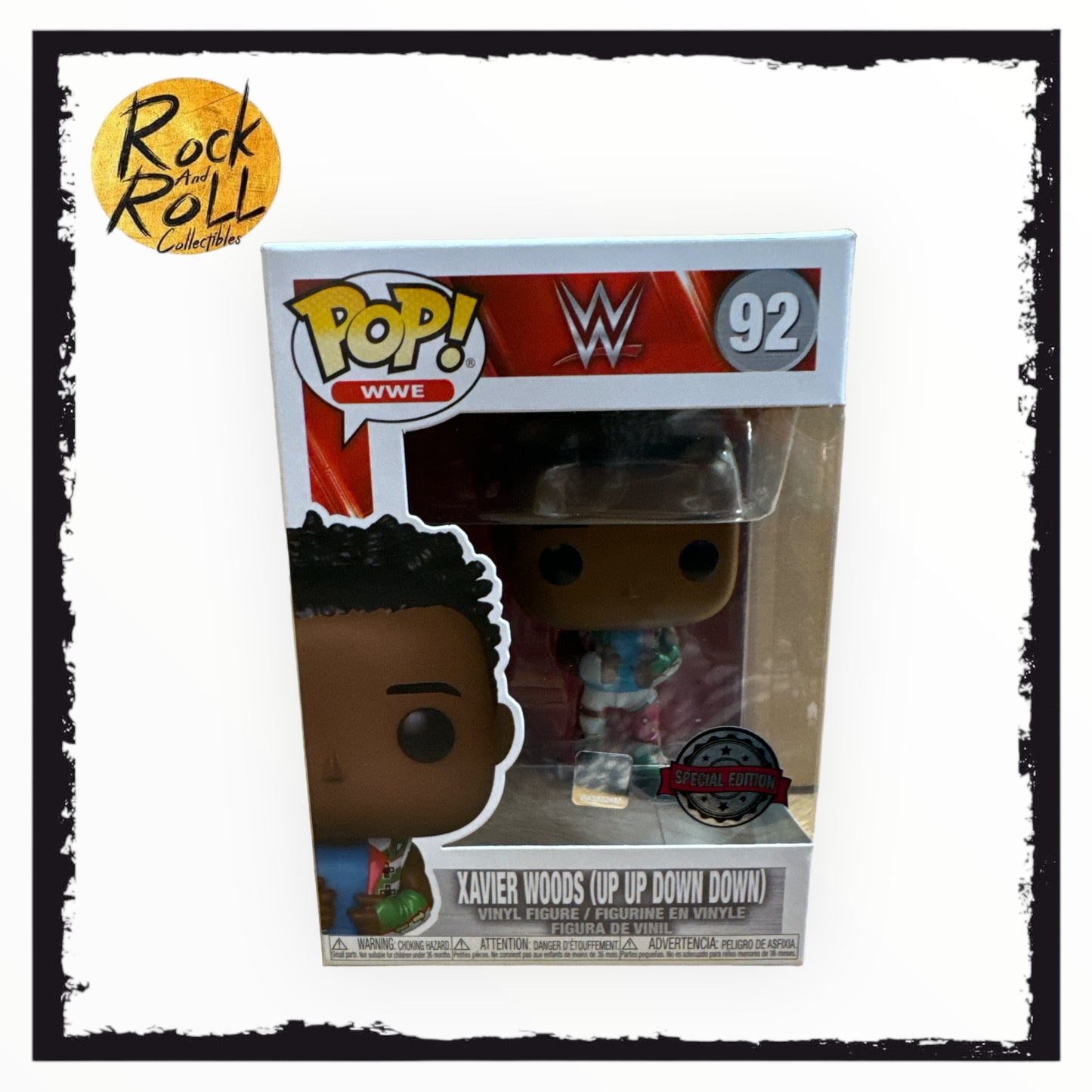 WWE - Xavier Woods (Up Up Down Down) Funko Pop! #92