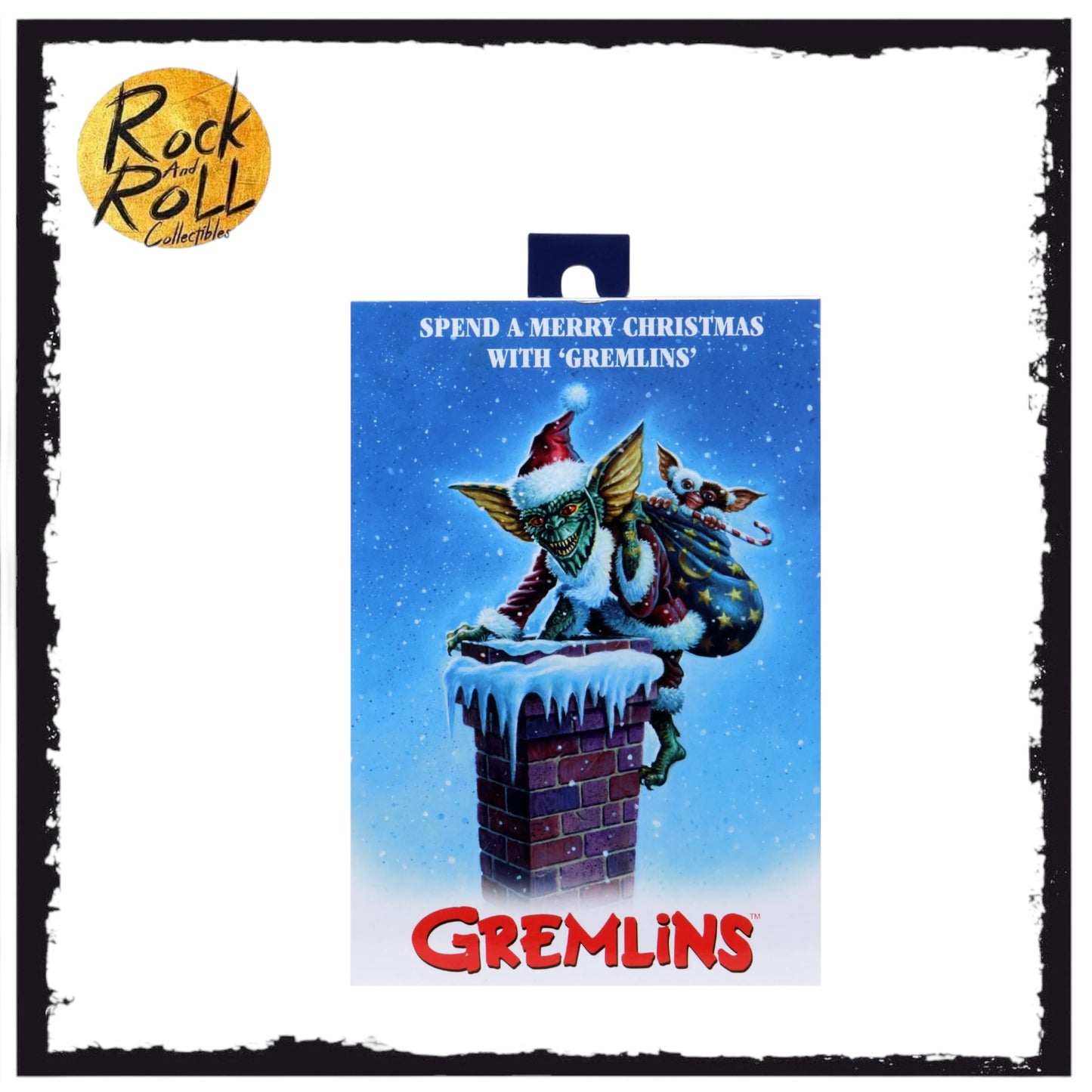 NECA Gremlins - Santa Stripe and Gizmo 7” Scale Action Figure