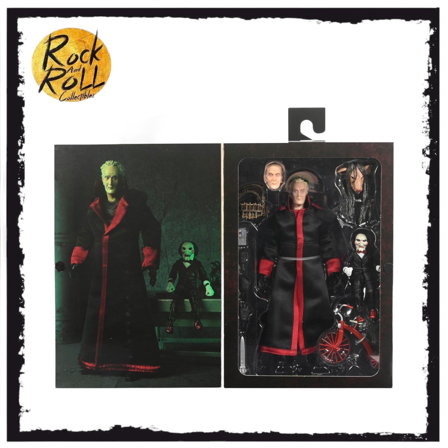 NECA Saw Ultimate Jigsaw Killer Black Robe Version 7-Inch Scale Action Figure