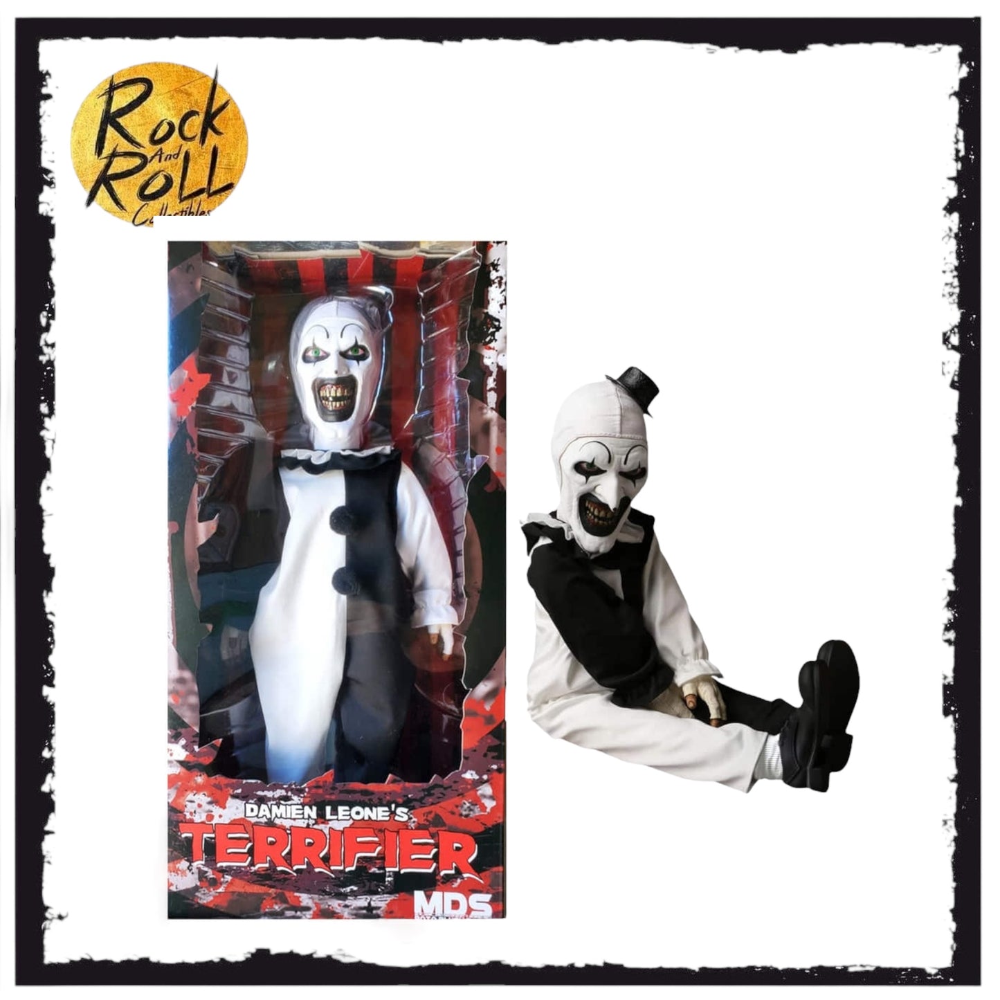 Terrifier Art the Clown MDS 18” Roto Plush