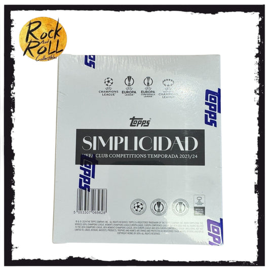 TOPPS UEFA Simplicidad Club Competitions Temporada 2023/24 Sealed Box