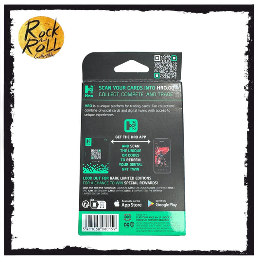 Hro Officially Licenced Hybrid Trading Cards NFT - 2 Pack - DC The Batman