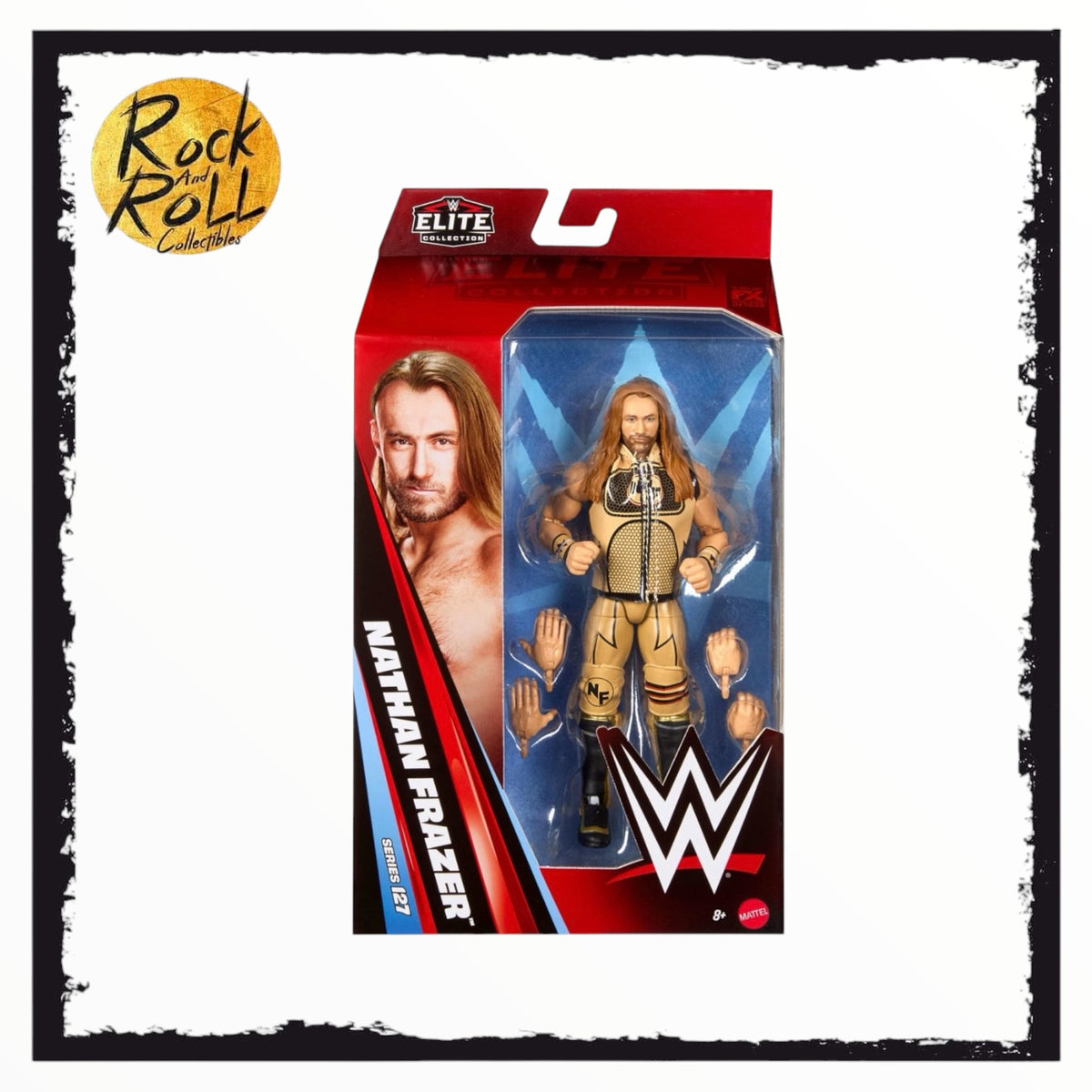 WWE Elite Collection Action Figures Series 127 Nathan Frazer