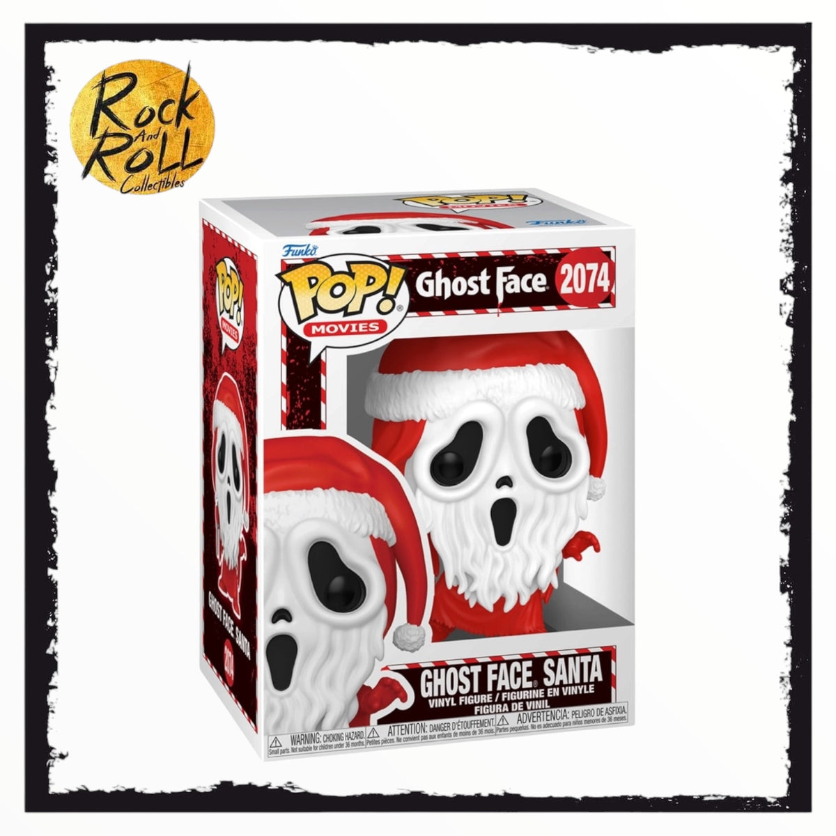 Ghost Face Santa #2074 Funko Pop - Ghost Face