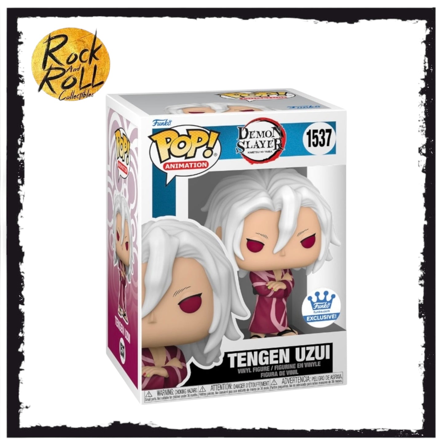 Demon Slayer - Tengen Uzui Funko Pop! #1537 Funko Exclusive