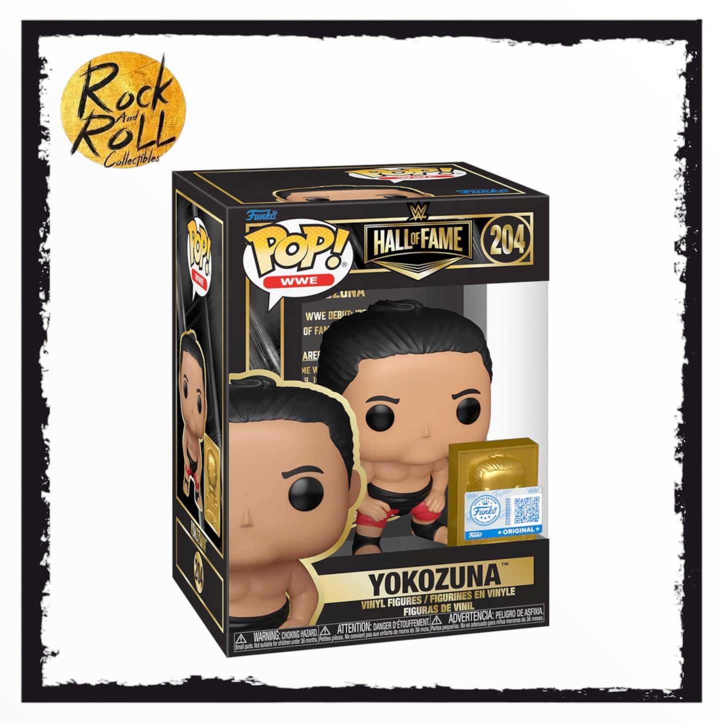 WWE Yokozuna Hall of Fame Funko Pop! #204 Funko Special Edition