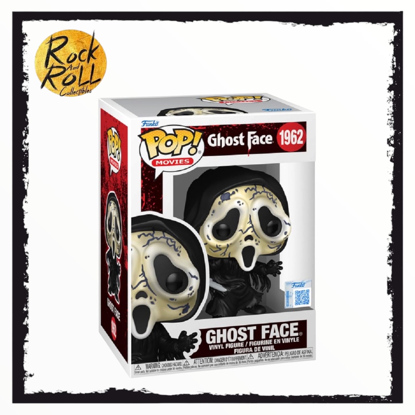 Ghost Face Distressed (Aged) Funko Pop! #1962 Funko Exclusive