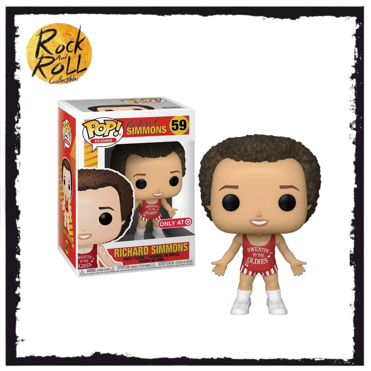 Richard Simmons Funko Pop! Icons #59 - Target Exclusive