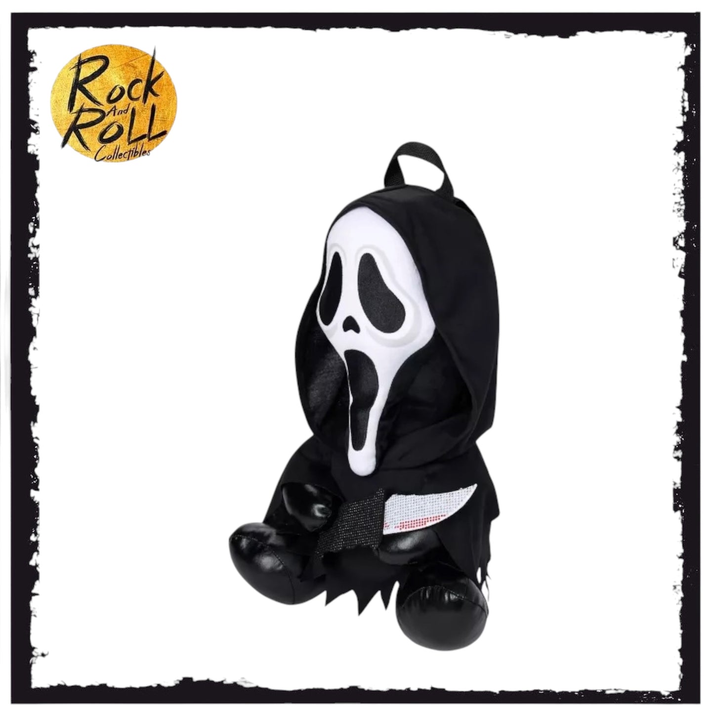 Bioworld Ghost Face Plush Backpack w/Bling Knife
