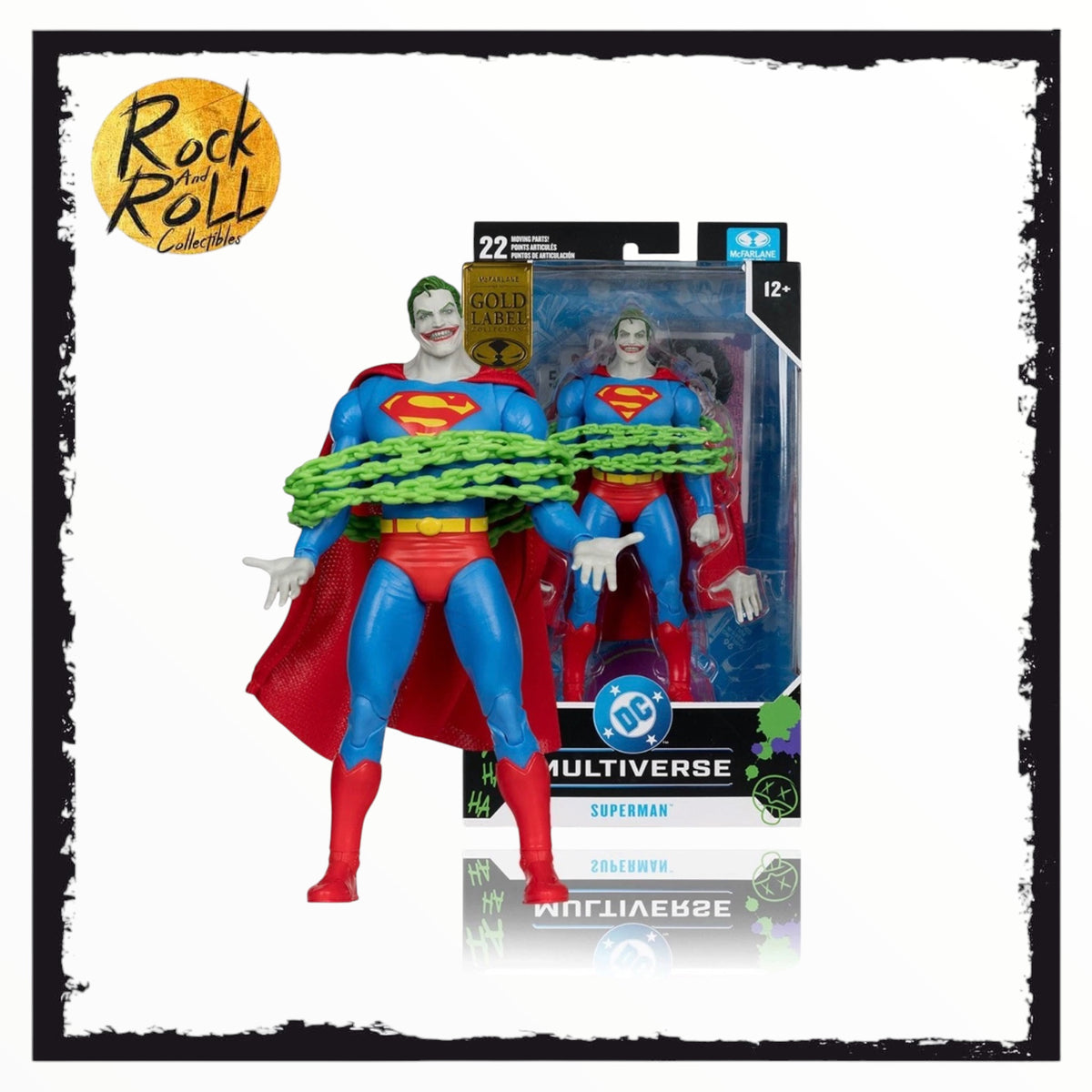 JOKERIZED SUPERMAN #9 mcfarlane Toys DC Multiverse