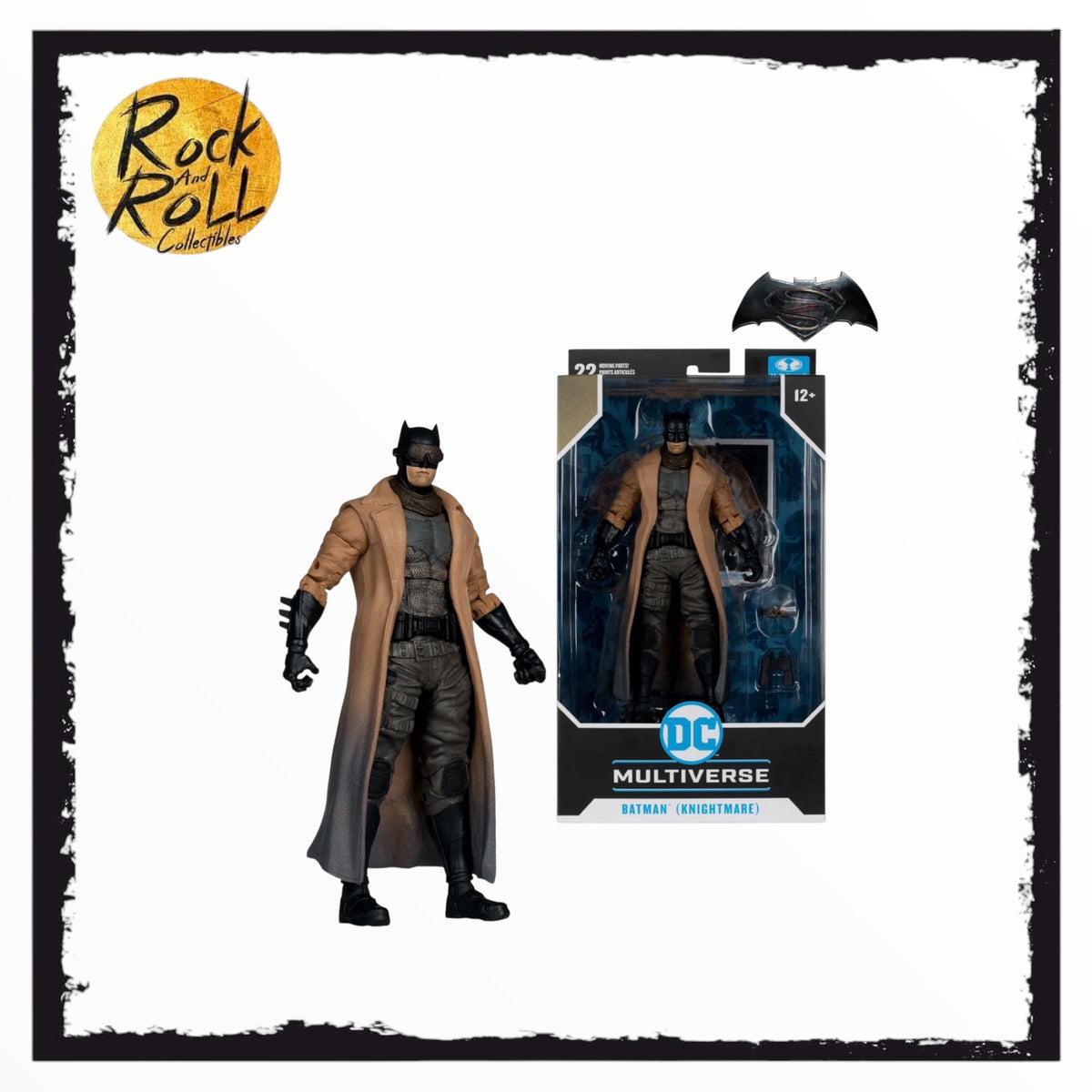 Batman Knightmare Batman V Superman 7" Inch McFarlane Toys