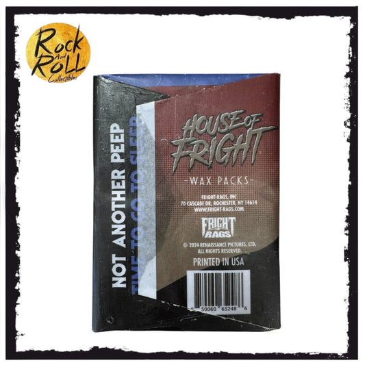 Fright Rags - The Evil Dead 9 Trading Cards/1 Sticker - 1 x Sealed Wax Pack