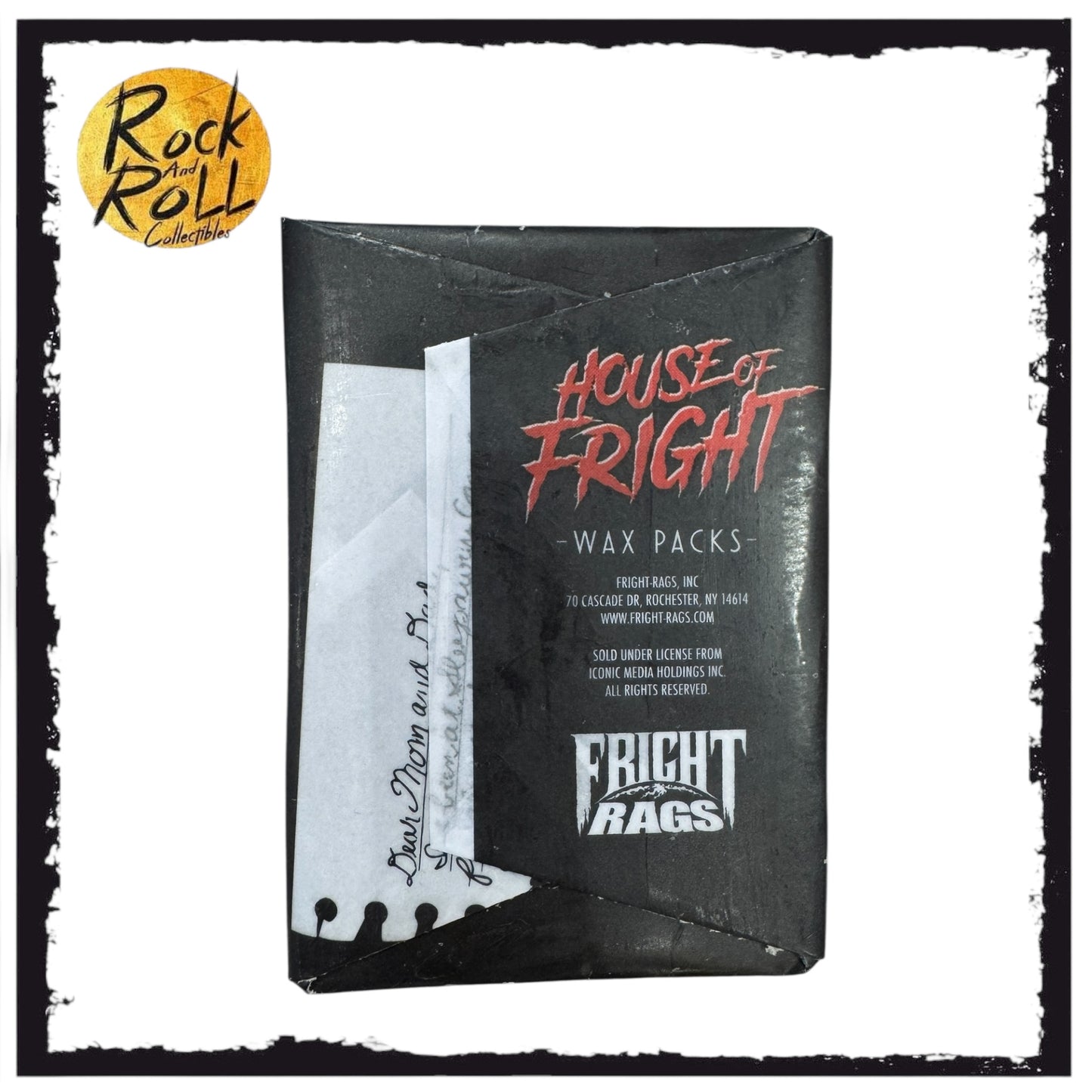 Fright Rags - Sleepaway Camp 9 Trading Cards/1 Sticker - 1 x Sealed Wax Pack