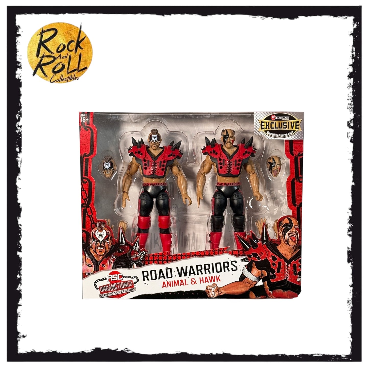 ROAD WARRIORS (RED) - RSC UNSANCTIONED CLASSIC SUPERSTARS EXCLUSIVE 2-PACK