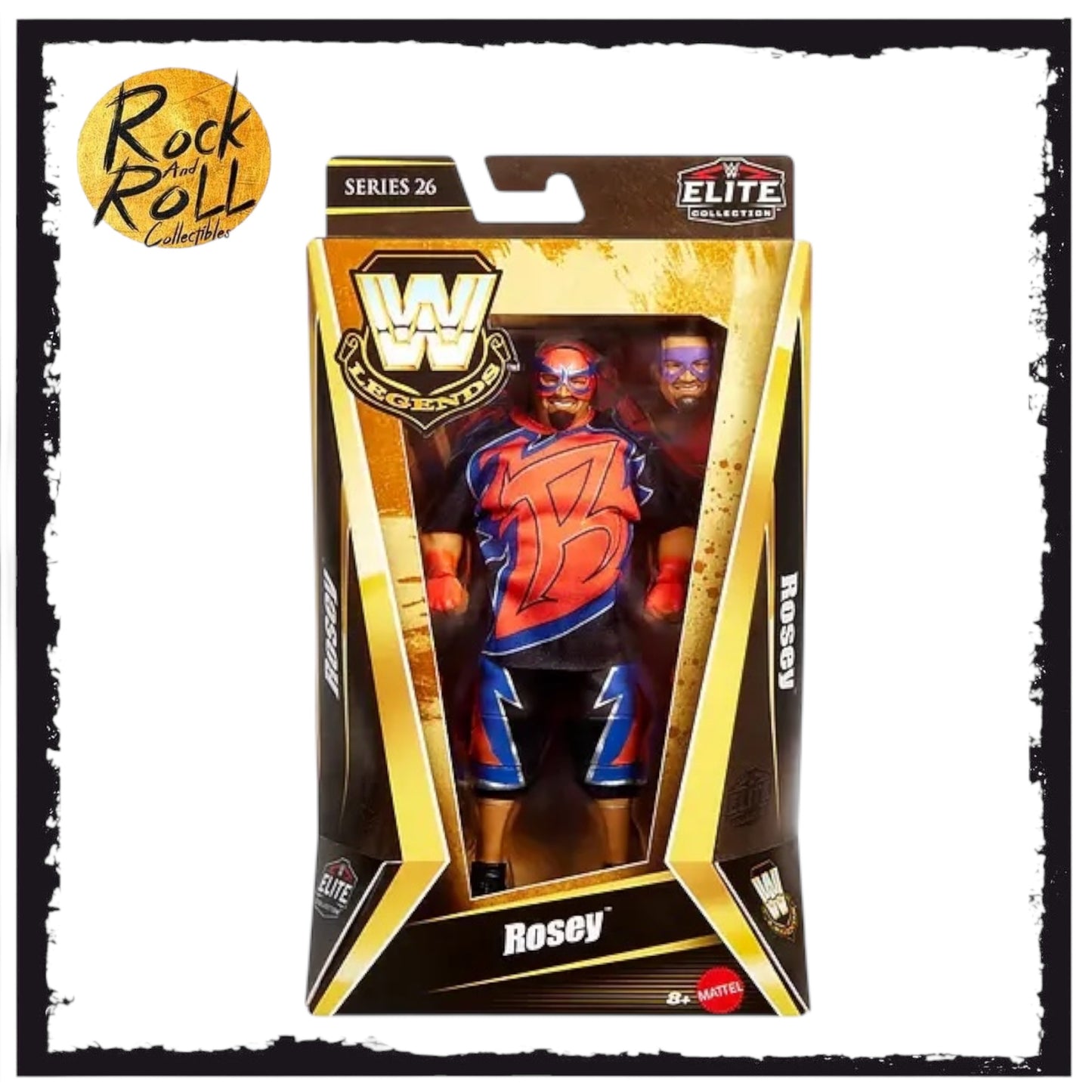 WWE Legends Elite Series 26 Rosey Action Figure US Import