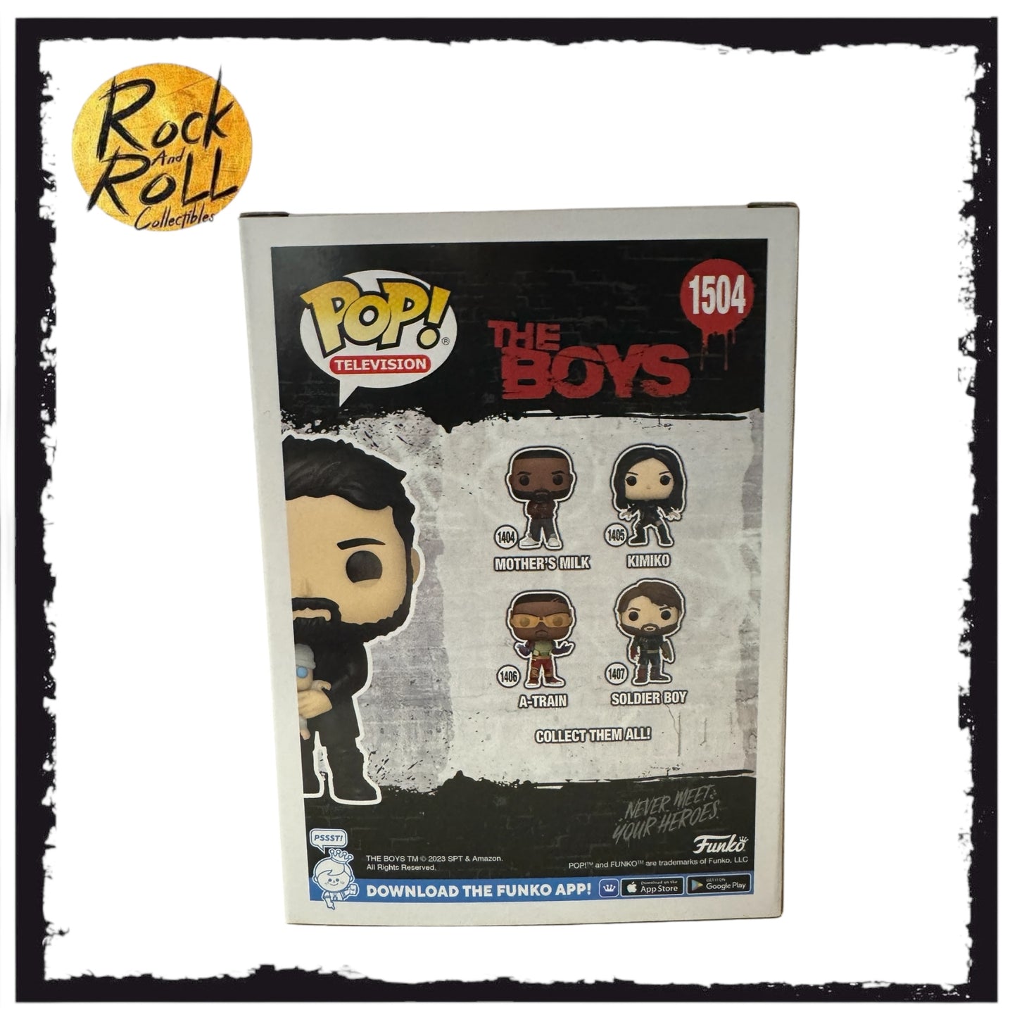 The Boys - Billy Butcher With Laser Baby Funko Pop! #1504 Funko Exclusive