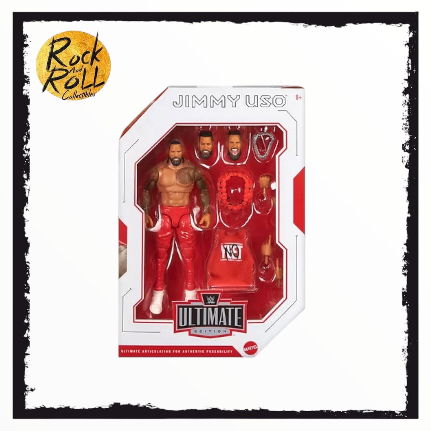 WWE Jimmy USO Ultimate Edition 26 US Import