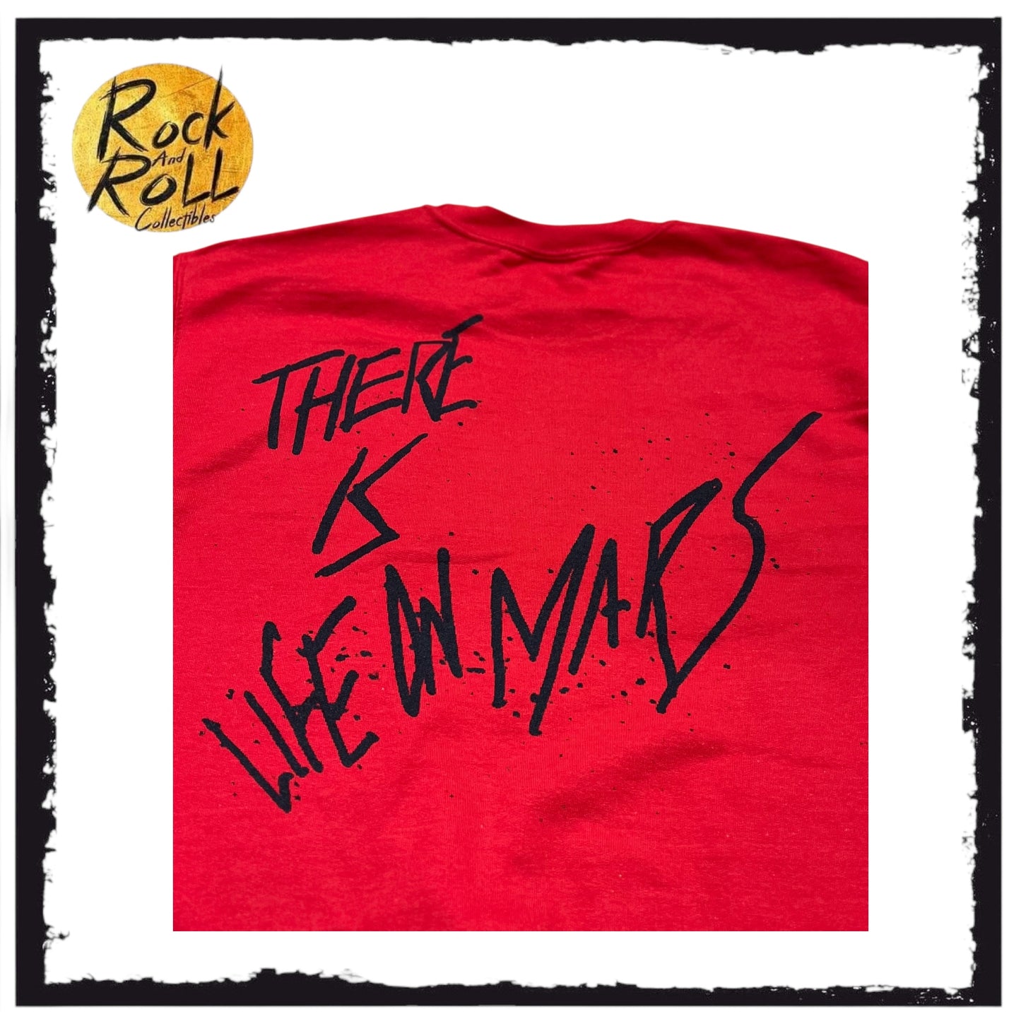 Yungblud - There Is Life On Mars - Red Crew Neck Sweatshirt