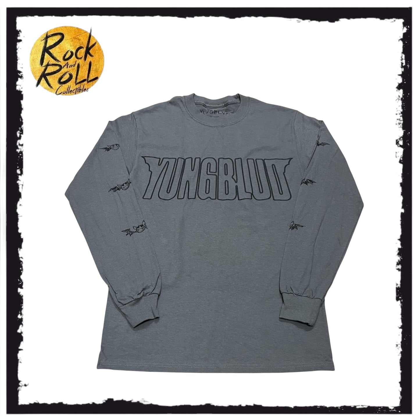 Yungblud - Official Grey Long Sleeved T-Shirt (2021)