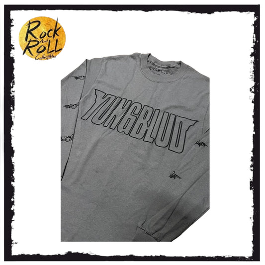Yungblud - Official Grey Long Sleeved T-Shirt (2021)