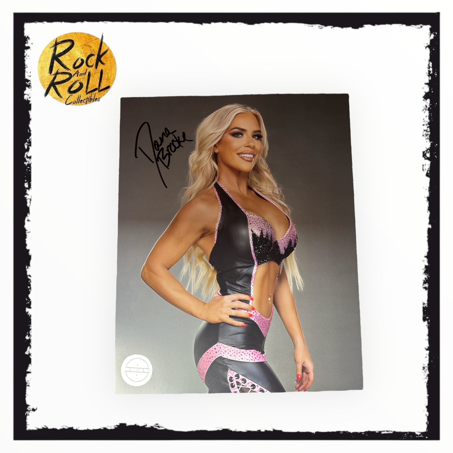 Dana Brooke Autographed 8x10 Pro Wrestling Tees