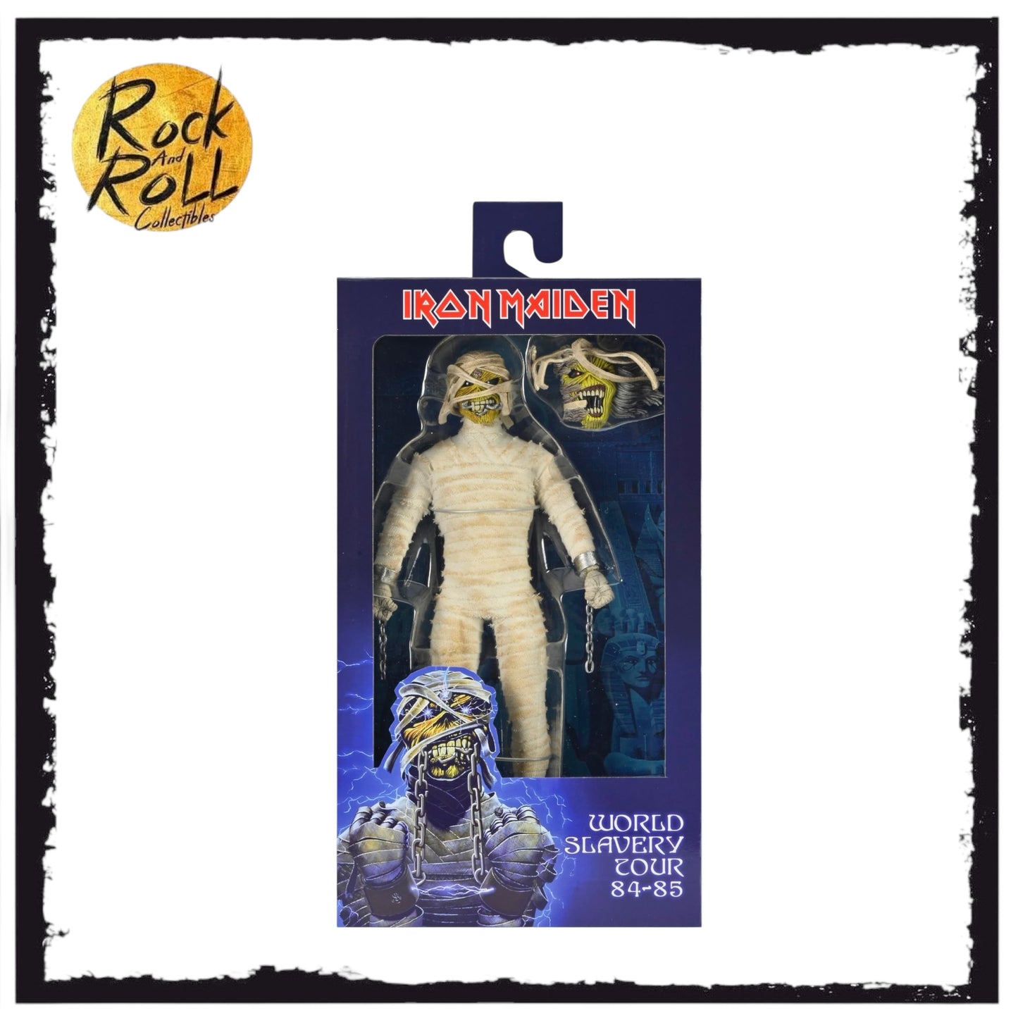 Iron Maiden Eddie "Mummy" 8” Clothed Action Figure