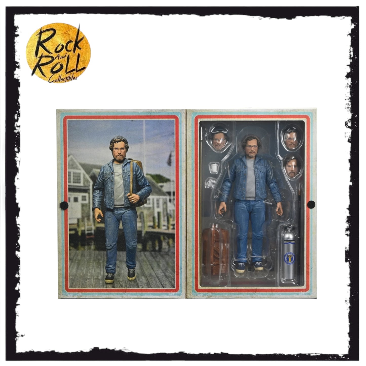 NECA JAWS - Matt Hooper (Amity Arrival) Ultimate 7” Scale Action Figure 50th Anniversary