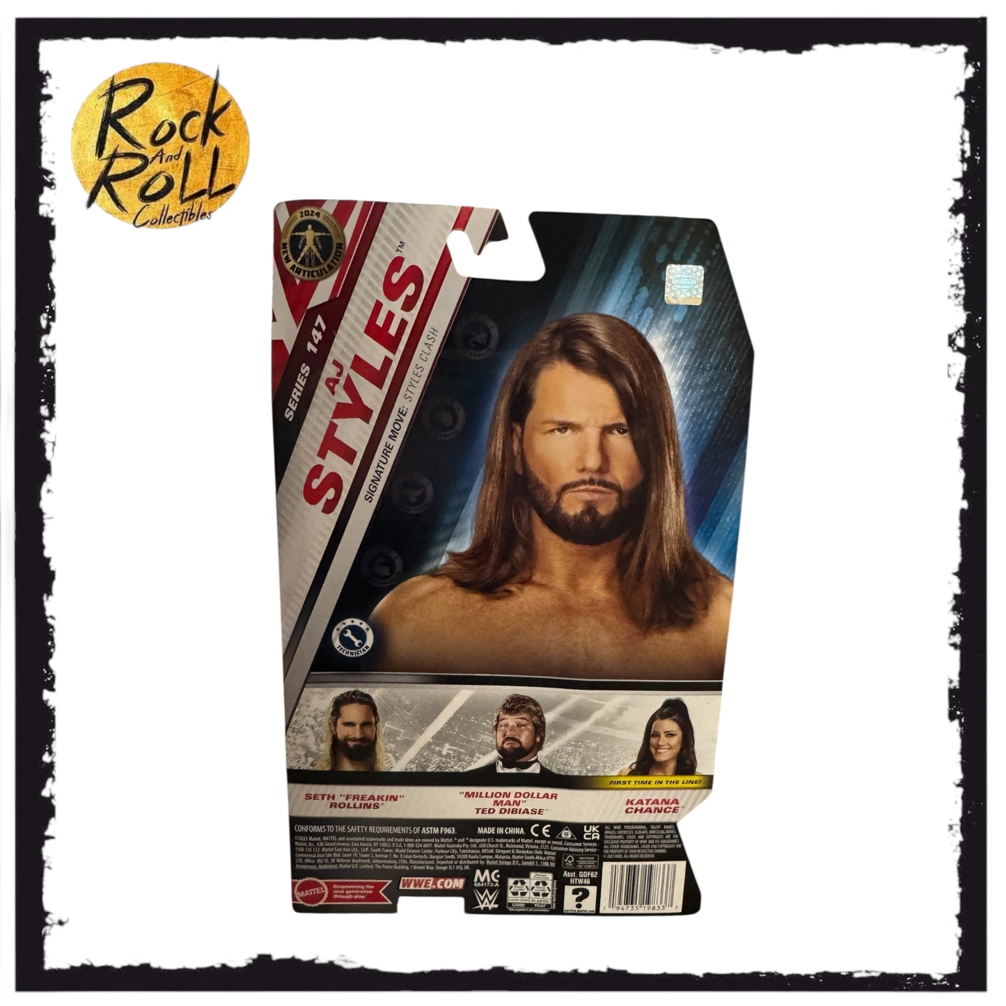 WWE Main Event Basic Series 147 - AJ Styles US Import