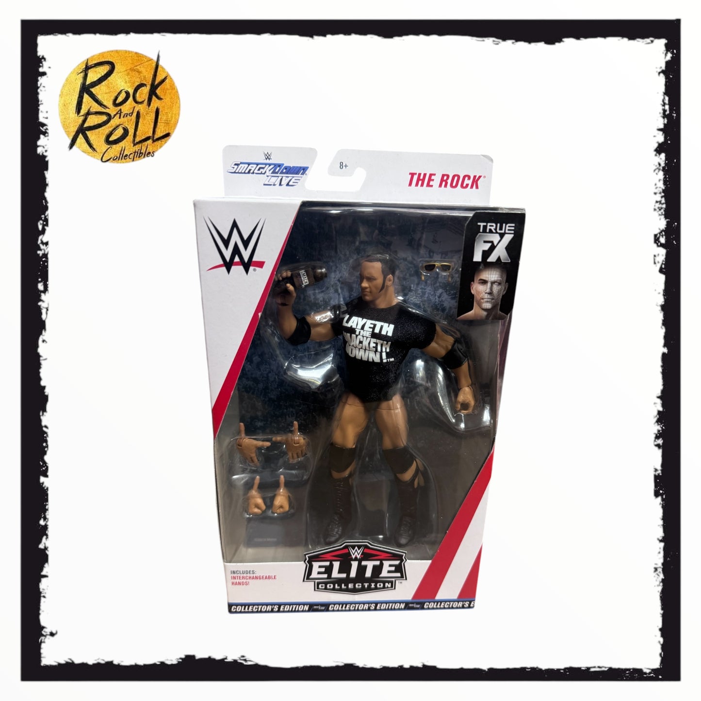 WWE Elite Series The Rock SmackDown Live Exclusive