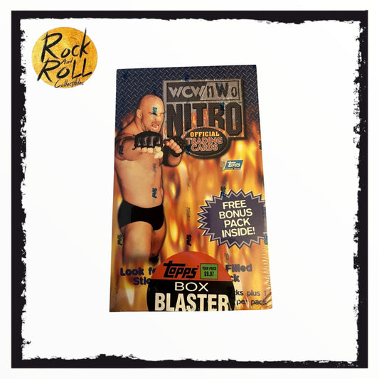 WCW/nWo Nitro 1999 Topps Wrestling Cards Sealed Box Blaster