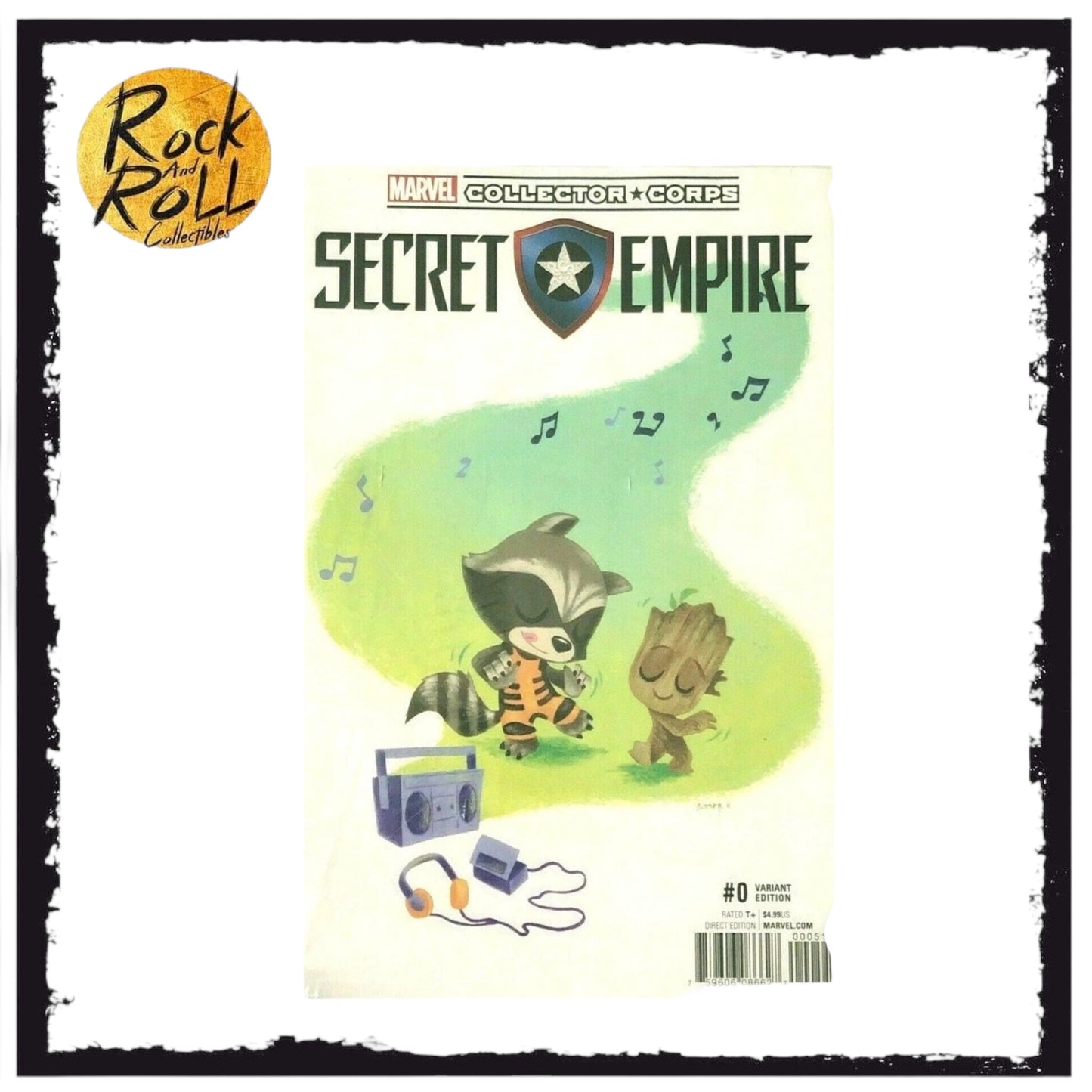 Marvel Collectors Corps - Secret Empire Comic Book #0 Variant Edition