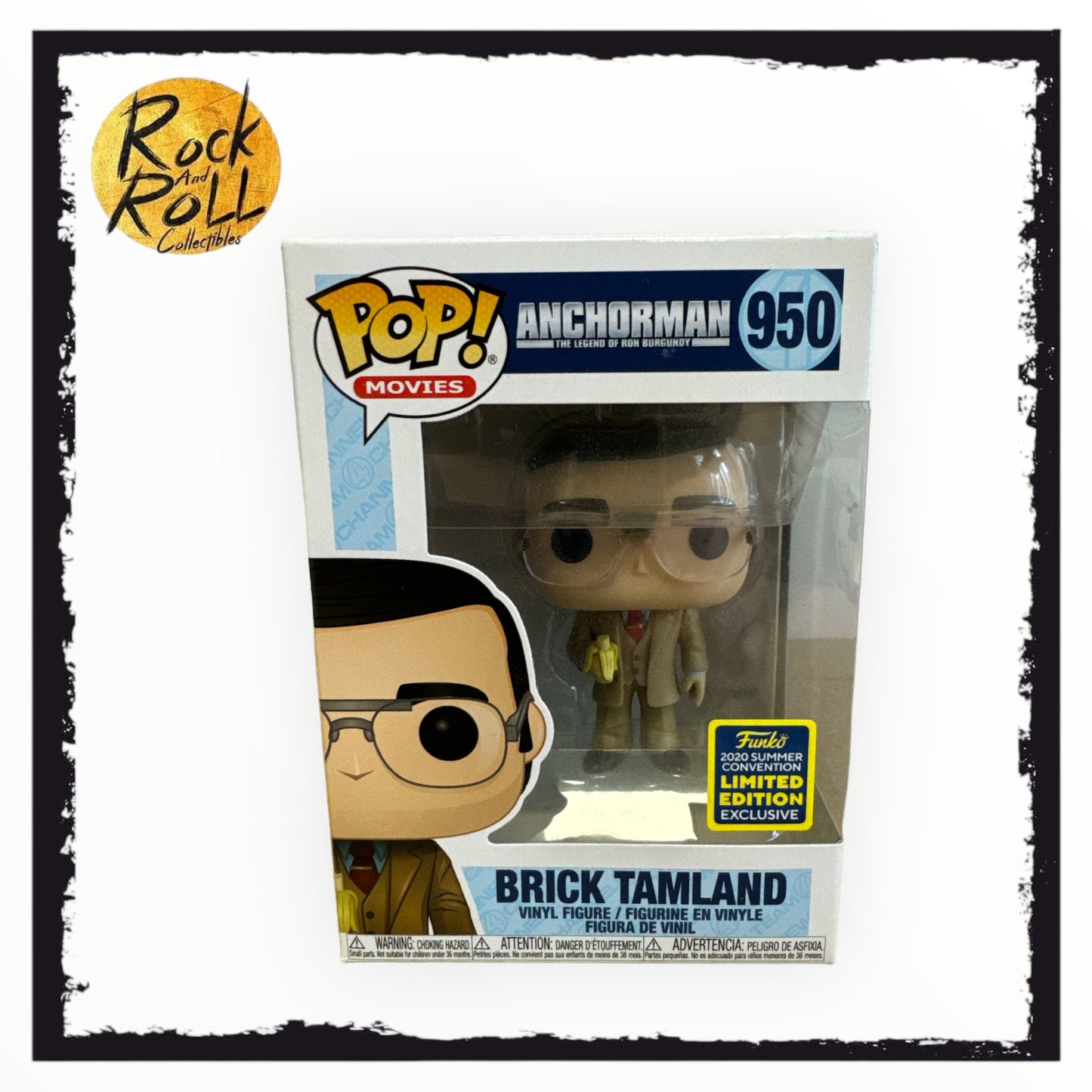 Anchorman - Brick Tamland Funko Pop! #950 2020 Summer Convention