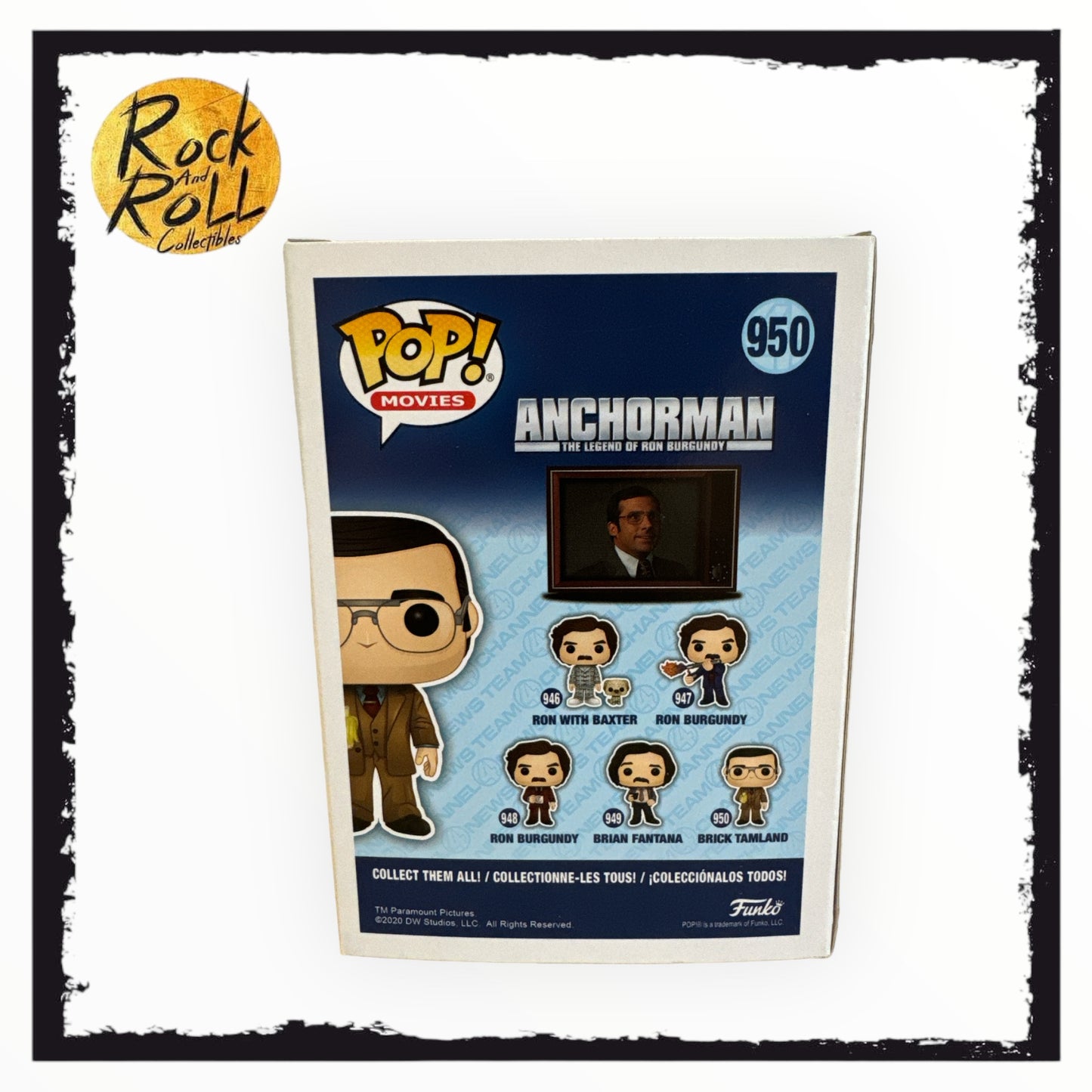 Anchorman - Brick Tamland Funko Pop! #950 2020 Summer Convention