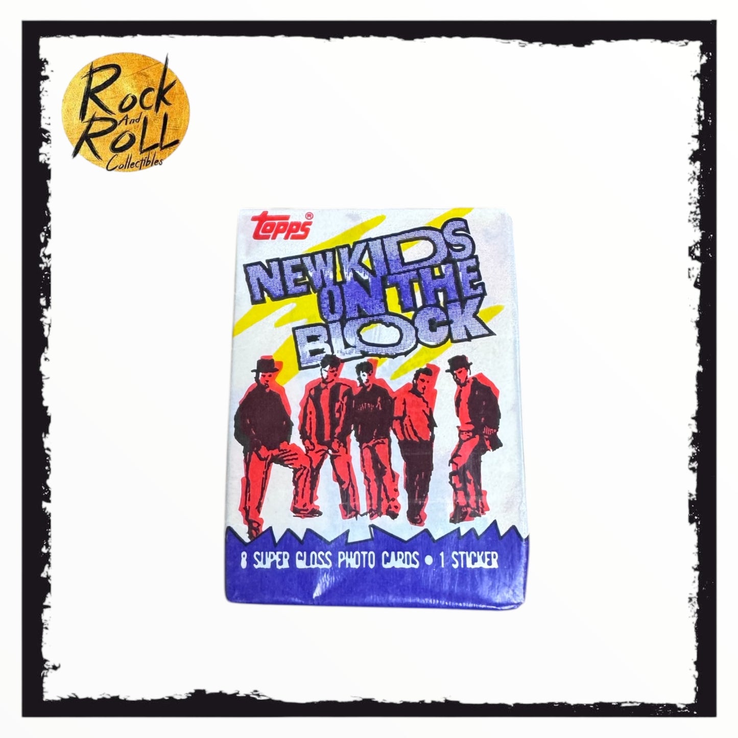 1989- x1 Topps New Kid On The Blocks Wax Pack