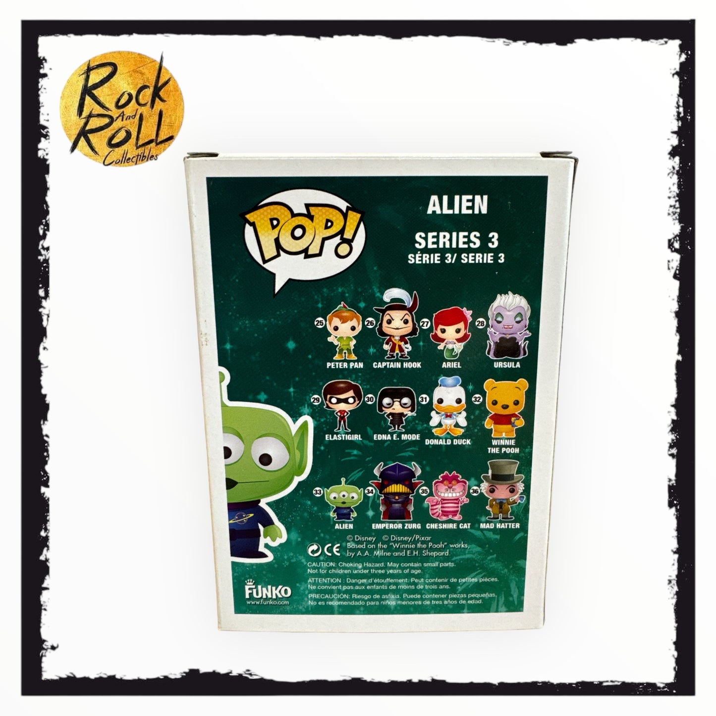 Disney Toy Story - Alien (Metallic) Funko Pop! #33 SDCC 2012 LE480pcs